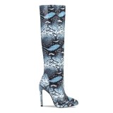 Arden Furtado Fashion Women's Shoes Winter  Pointed Toe Stilettos Heels Elegant Ladies Boots Concise MatureKnee High Boots