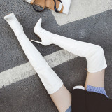 Arden Furtado Fashion Women's Shoes Winter  Pointed Toe Stilettos Heels Zipper pure color Elegant Ladies Boots Concise Mature