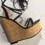 Arden Furtado Summer Fashion Women's Shoes Elegant Narrow Band platform Gladiator Mature Classics ankle strappy sandals