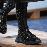 Arden Furtado Fashion Women's Shoes Winter Ladies Boots Classics Mature Concise Mature Leather pure color Cross Lacing