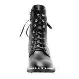 Arden Furtado Fashion Women's Shoes Winter   Sexy Elegant Ladies Boots pure color Cross Lacing Short Boots Leather Concise