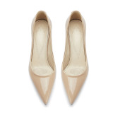 Arden Furtado Summer Fashion Trend Women's Shoes Pointed Toe Chunky HeelsClassics pure color Classics Shallow