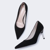 Arden Furtado Summer Fashion Trend Women's Shoes Pointed Toe Stilettos Heels Classics Pumps pure color  Sexy Elegant Slip-on