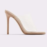 Arden Furtado Summer Fashion Trend Women's Shoes Office lady  Sexy Mature Elegant pure color Transparent Slippers Classics