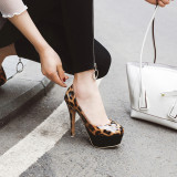 Arden Furtado Summer Fashion Trend Women's Shoes Pointed Toe Waterproof Stilettos Heels Sexy Elegant Slip-on Pumps Leather