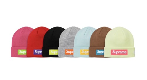 Falection 17FW Supreme Box Logo BOGO Embroidery Knitted Beanies Hat