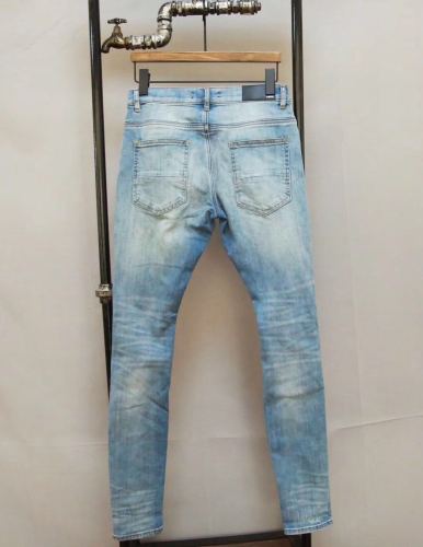Falection 18ss AMIRI DISTRESSED RIPPED WASHED DENIM JEANS