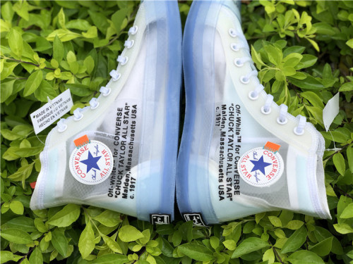 Falection 18ss OFF WHITE X CONVERSE CHUCK TAYLOR ALL STAR SNEAKERS