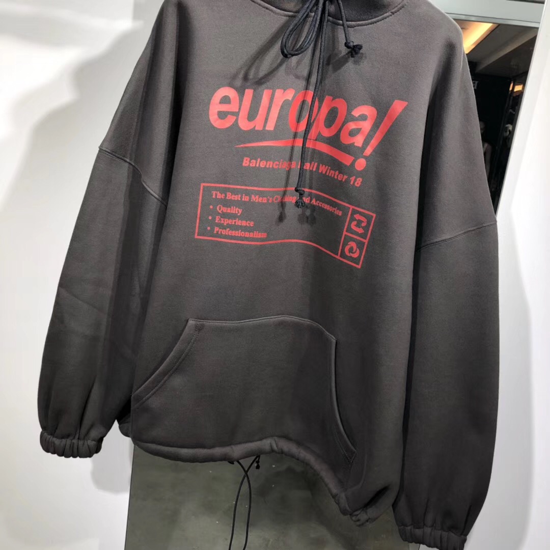 balenciaga europa hoodie
