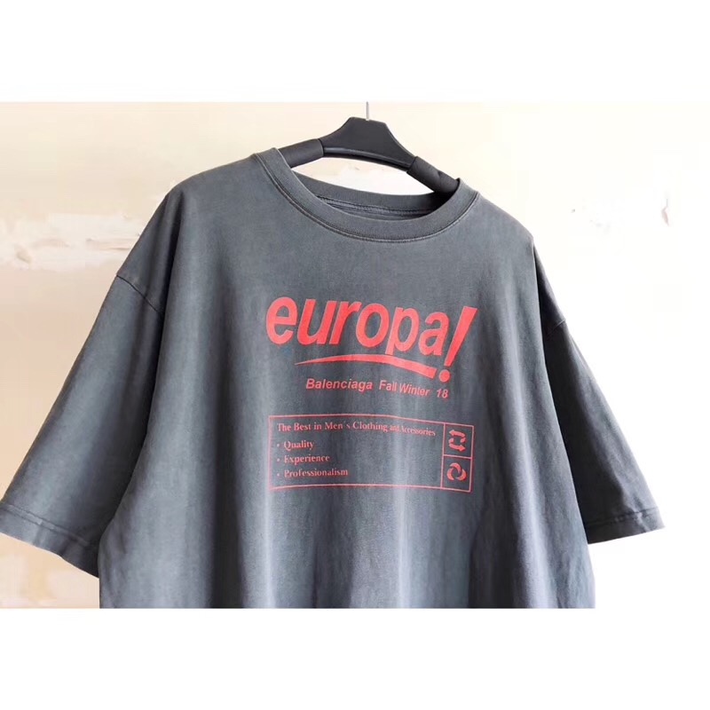 balenciaga europa t shirt
