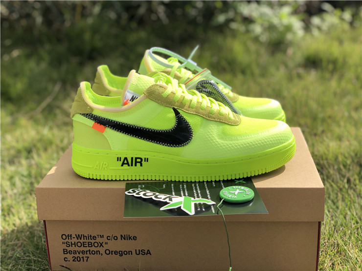green air force off white