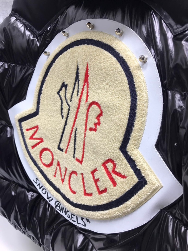 MONCLER 19FW X PALM ANGELS PATCH NEW DOWN COAT MAYA JACKET