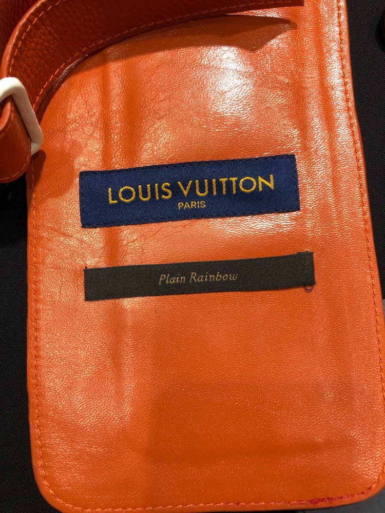 Louis Vuitton Name Tag 5 Set Brown Leather Bag Accessories Authentic 8 –  brand-jfa