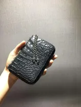 クロムハーツ 財布 Chrome Hearts クロコダイル コインケース ブラック CHプラス