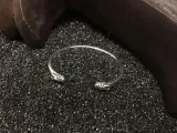 クロムハーツ ブレスレット Chrome Hearts ダブルドッグバングル 925シルバー