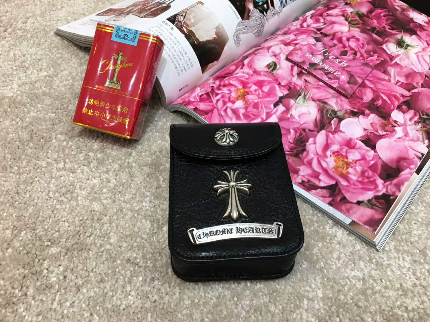 クロムハーツ ChromeHearts ウォレット CHクロス シガレット