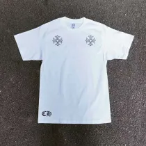 クロムハーツ Tシャツ Chrome Hearts ショートスリーブ Tシャツ CHクロス 男女兼用