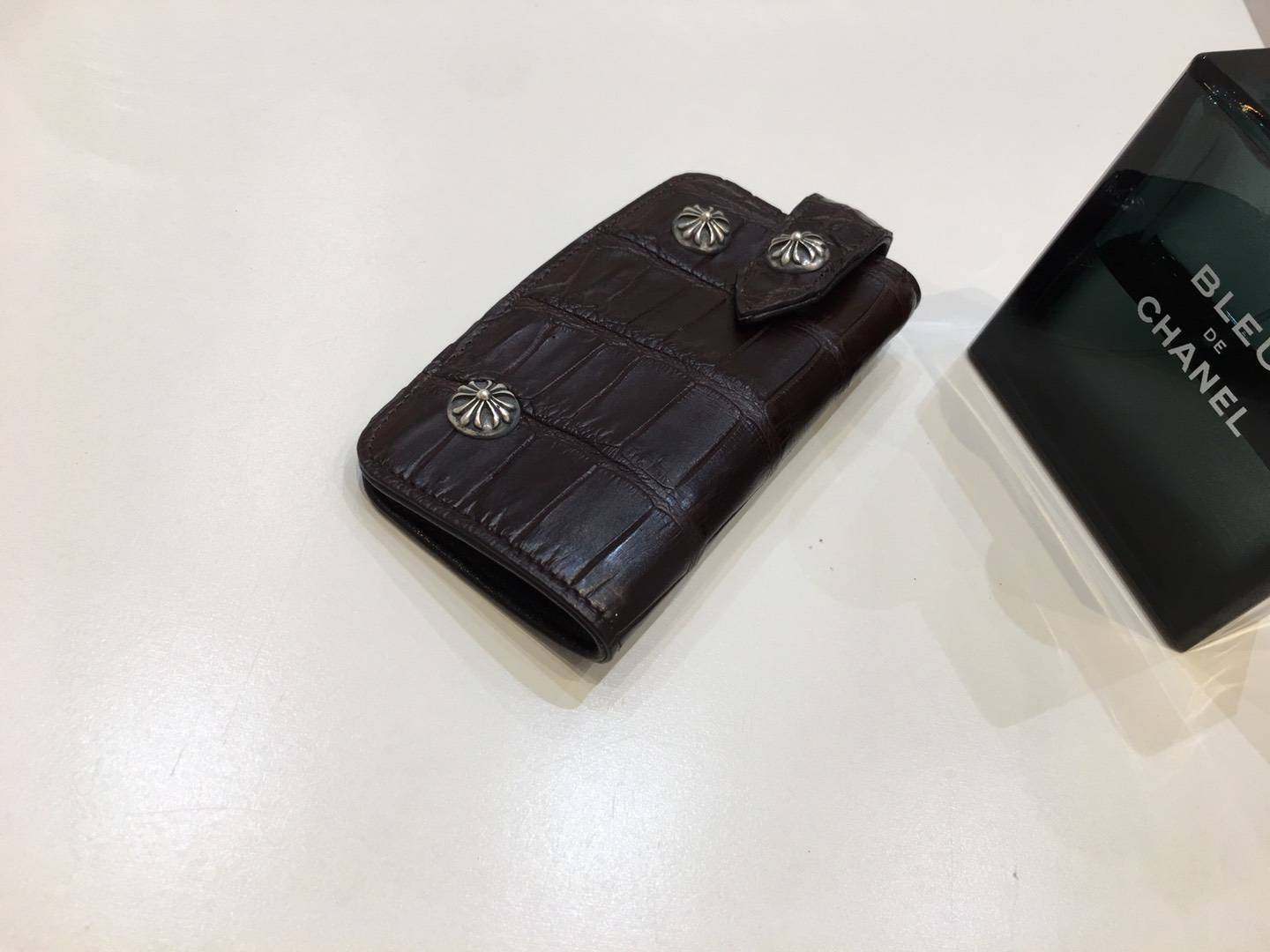 CHROME HEARTS クロコダイル　レザーキーケース シルバー CHROME HEARTS クロコダイル レザーキーケース シルバー - メルカリ
