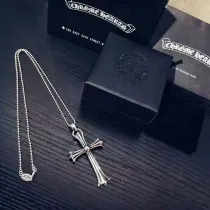 クロムハーツ ネックレス Chrome Hearts ラージ CHクロス ネックレス