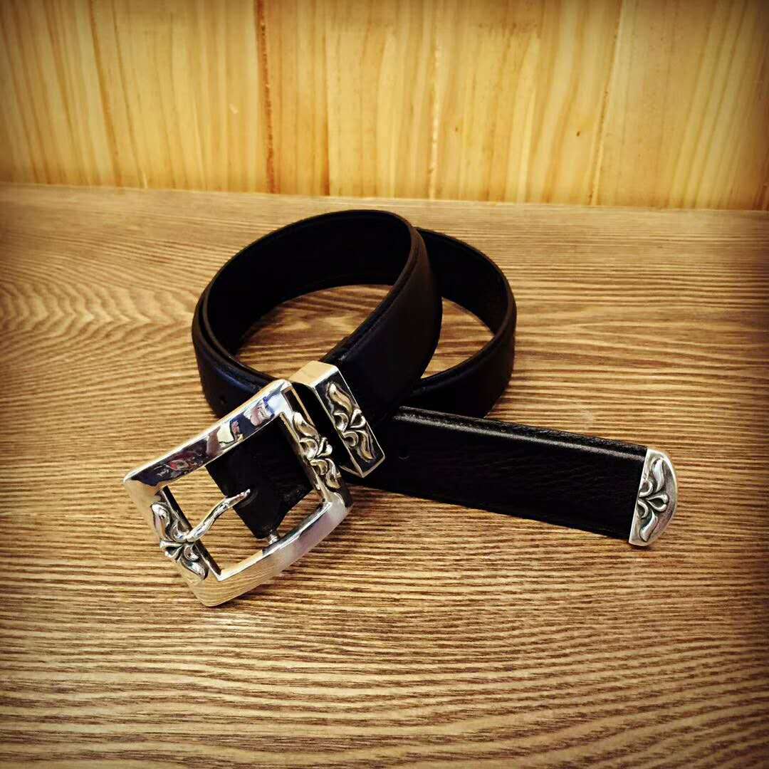 クロムハーツ ベルト Chrome Hearts プレーンOTJベルト・3ピース ...