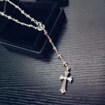 クロムハーツ ネックレス Chrome Hearts CHクロス ネックレス シルバー925