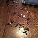 クロムハーツ 眼鏡 Chrome Hearts 2017新作 OVARYEASY メタル フレーム サングラス 丸眼鏡