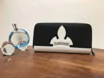 クロムハーツ 長財布 Chrome Hearts フレアニー ダガー ラウンドファスナー ロングウォレット