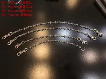 クロムハーツ ウォレットチェーン Chrome Hearts ファンシー CHクロス 2クリップ