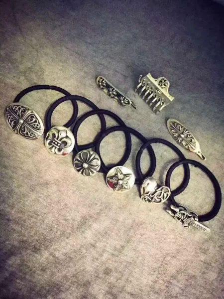 クロムハーツ Chrome Hearts キーパー ハート CHプラス フレアー スター ダガー ヘアバンド