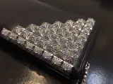 クロムハーツ 長財布 Chrome Hearts ピラミッドコーナー スタッド ボックスクロス ウォレット メンズ