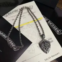 クロムハーツ ネックレス Chrome Hearts フレアー ネックレス 925シルバー