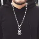 クロムハーツ ネックレス Chrome Hearts ドクロ ネックレス シルバー925