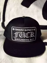 クロムハーツ 帽子 Chrome Hearts トラッカーキャップ ベースボールキャップ FUCK & CH 男女兼用