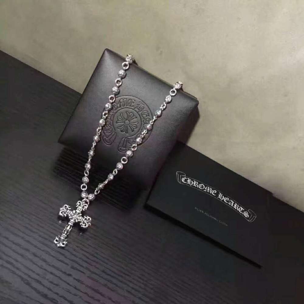 クロムハーツ ネックレス Chrome Hearts クロス ネックレス シルバー925 クロムハーツスーパーコピー通販