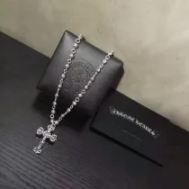 クロムハーツ ネックレス Chrome Hearts クロス ネックレス シルバー925