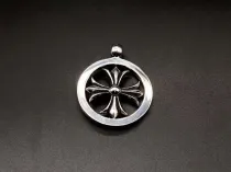 クロムハーツ ネックレス Chrome Hearts プラスメダリオン ペンダント ch181219p63