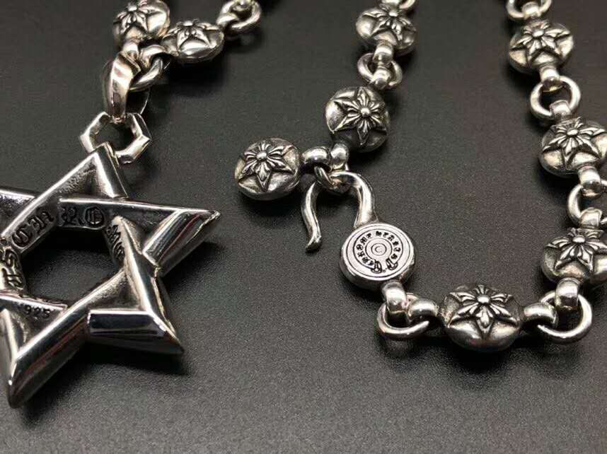 クロムハーツ ネックレス Chrome Hearts スターオブダビデ クロムハーツ ネックレス Chrome Hearts スターオブダビデ