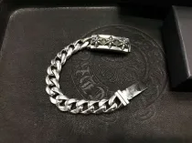 クロムハーツ ブレスレット Chrome Hearts ベビーIDフローラルブレスレット ch181221p120
