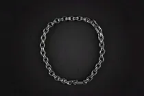 クロムハーツ ブレスレット Chrome Hearts ペーパーチェーンブレスレット7インチ ch181221p24