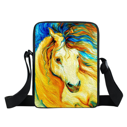 Us 7 99 Brand New Black Colored Horse Animal Sling Shoulder