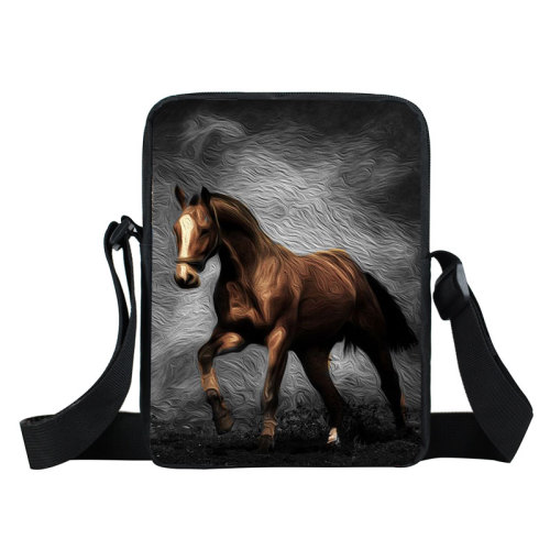 Us 7 99 Brand New Black Colored Horse Animal Sling Shoulder
