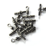 3 way Stainless steel  fishing  cross line crane swivels,rated from 40 LB to 180 LB