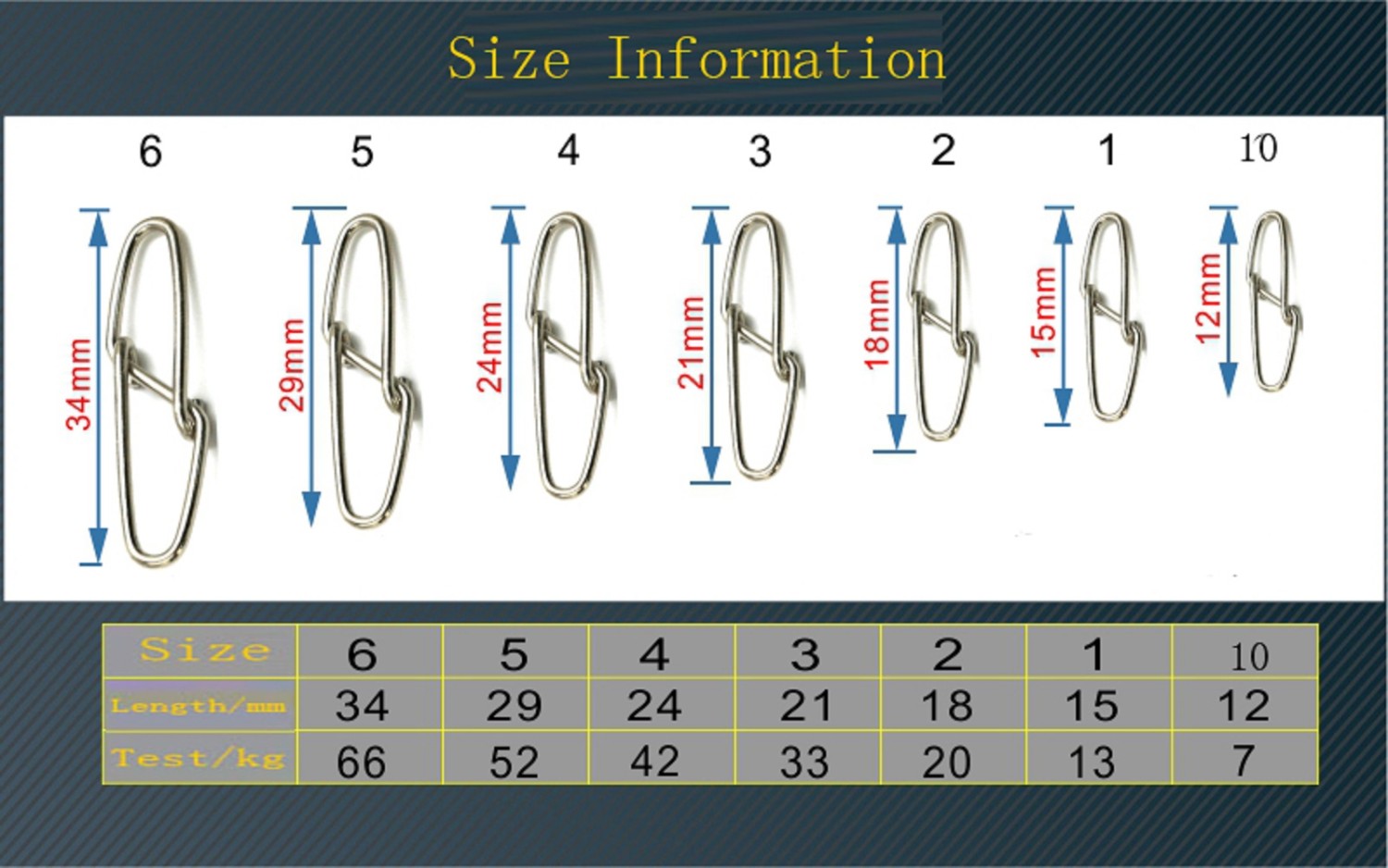 Fishing Diamond insurance snap Fishing Swivels Barrel Swivel Fishing Tackle