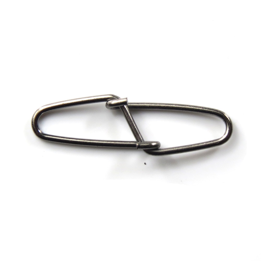 Double Solid Rings Swivel Stainless Steel 8 Shape Loops Fishing