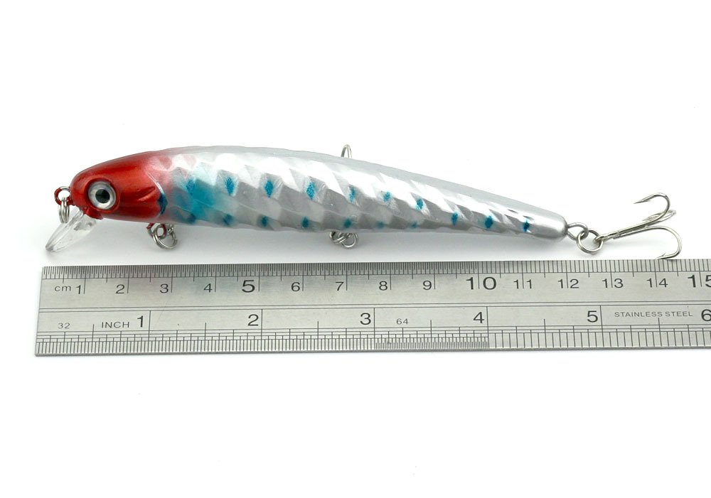 Fishing Bait Lure Wobbler 13G/12CM Minnow plastic artificial wobbler I7N3