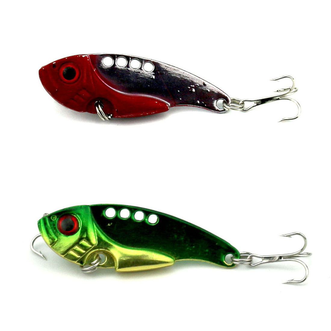 Metal VIBE fishing lures set spoon baits VIB hard bait bass fishing