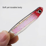 20 pieces/bag Soft Fishing Lure Swimbait 3.94inch/0.17oz Swimming Minnow Artificial Soft Bait Swimmer Silicon Shad