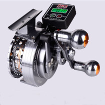 Aluminium alloy Electric count wheel fly fishing reel 6+1 BB bass fishing gear 3.6:1 fly fishing  wheels