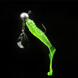 Jig Head Hooks Fishing Spin Jighead 2g 4g Jig Spins with Blades Worms Tubes Hook