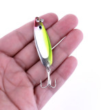 6.5g/0.23oz Metal Spoon Lures Winter Ice Fishing Spinner Baits Saltwater Lures Tackle Casting Spoons for Fishing